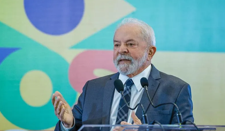 Lula concede entrevista coletiva exclusiva a correspondentes da imprensa internacional, em São Paulo Reprodução/Ricardo Stuckert